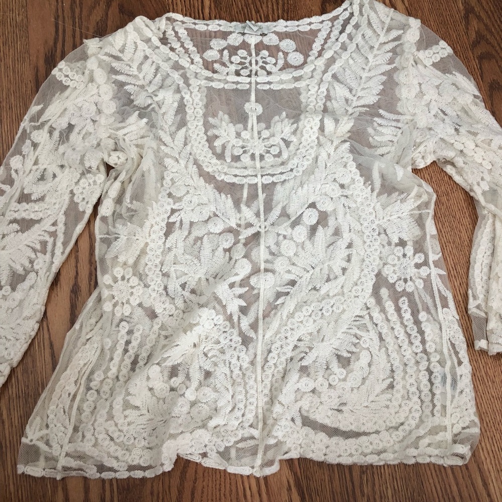 Saint Tropez West lace long sleeve